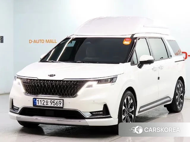 Kia Carnival 4th generation 2021 Белый из Кореи