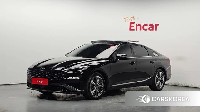 Kia K8 Hybrid 2023 Черный из Кореи