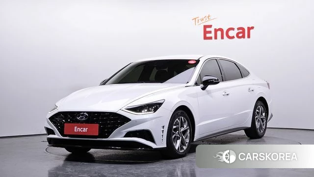 Hyundai Sonata (DN8) 2022 Белый из Кореи