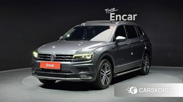 Volkswagen Tiguan Allspace 2020 Серый из Кореи
