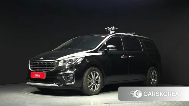 Kia The New Carnival 2018 Черный из Кореи