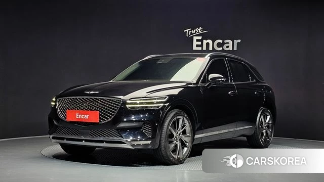 Genesis GV70 2021 Черный из Кореи