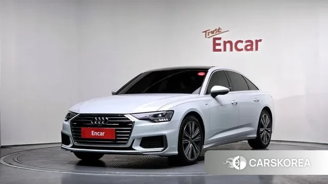 Audi A6 (C8) 2023 Белый из Кореи