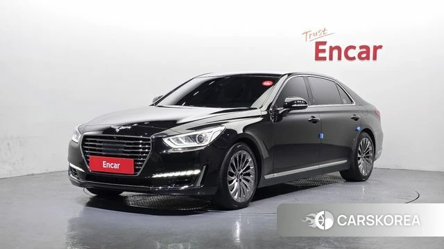 Genesis EQ900 2018 Черный из Кореи
