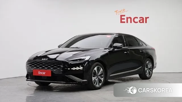 Kia K8 Hybrid 2021 Черный из Кореи