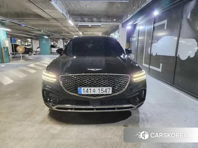 Genesis GV70 2021 Черный из Кореи