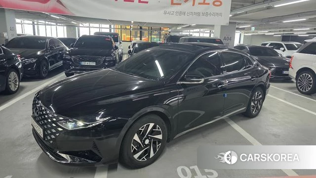 Hyundai The New Grandeur IG Hybrid 2021 Черный из Кореи