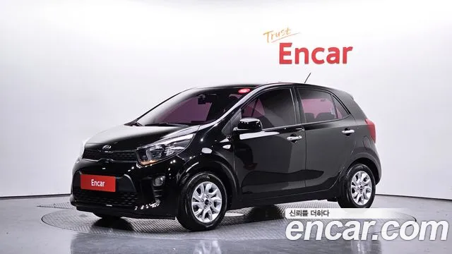 Kia All New Morning (JA) 2019 Черный из Кореи