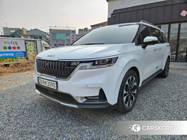 Kia Carnival 4th generation 2021 Белый из Кореи