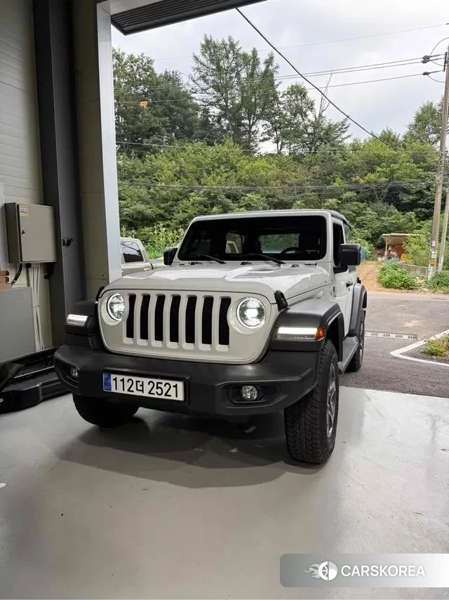 Jeep Wrangler (JL) 2019 Белый из Кореи