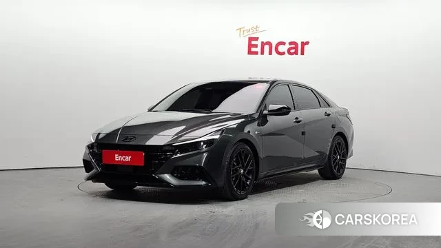 Hyundai Avante (CN7) 2021 Серый из Кореи