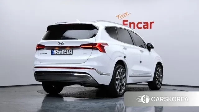 Hyundai The New Santa Fe 2022 Белый из Кореи