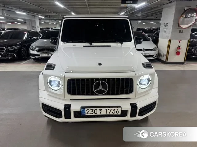 Mercedes-Benz G-Class W463b 2021 Белый из Кореи