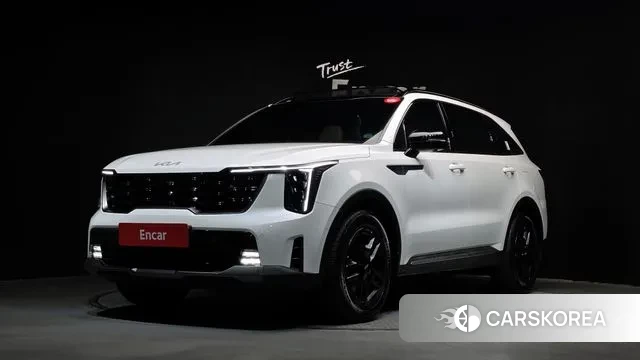 Kia The New Sorento 4th Generation 2024 Белый из Кореи