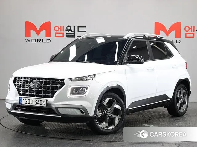 Hyundai Venue 2021 Белый из Кореи