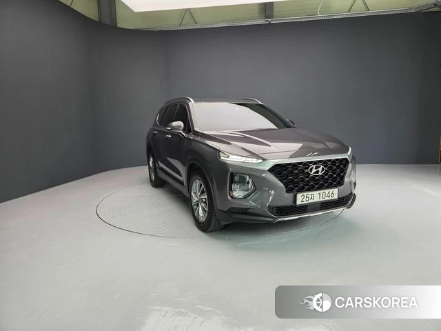 Hyundai Santa Fe TM 2018 Серый из Кореи