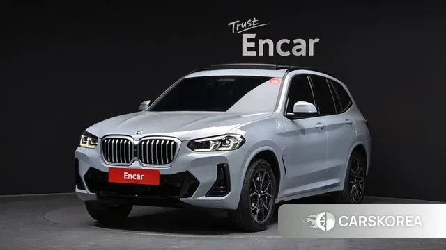 BMW X3 (G01) 2024 Светло-серебряный цвет из Кореи