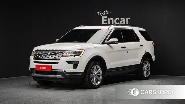 Ford Explorer 2019 Белый из Кореи