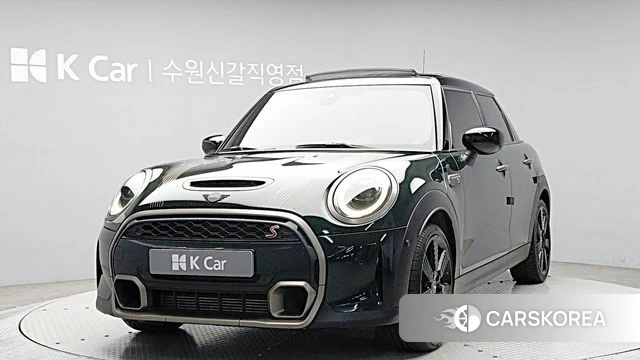 Mini Cooper S 2022 Темно-зеленый из Кореи