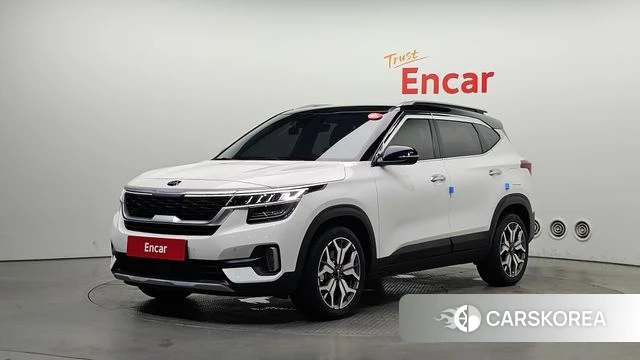 Kia Seltos 2020 Белый из Кореи
