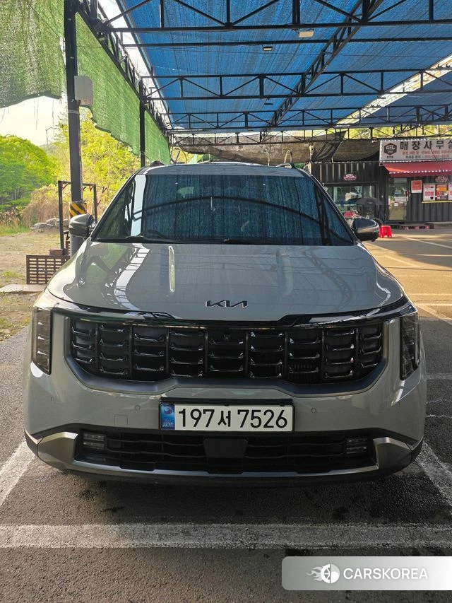 Kia The New Carnival 4th Generation 2024 Серебристо-серый из Кореи