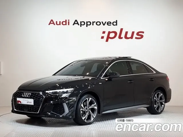 Audi A3 (8Y) 2023 Черный из Кореи