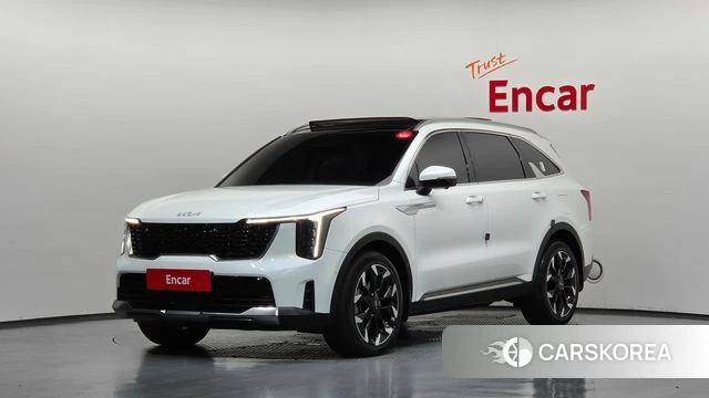 Kia The New Sorento 4th Generation 2024 Белый из Кореи
