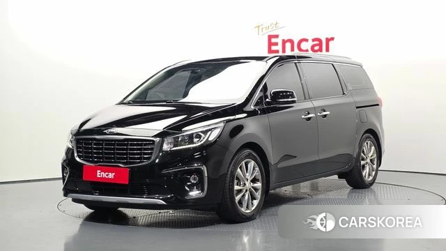 Kia The New Carnival 2019 Черный из Кореи