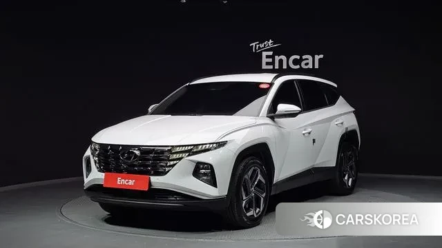 Hyundai Tucson (NX4) 2021 Белый из Кореи