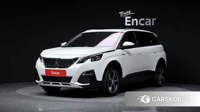 Peugeot 5008 second generation 2018 Белый из Кореи