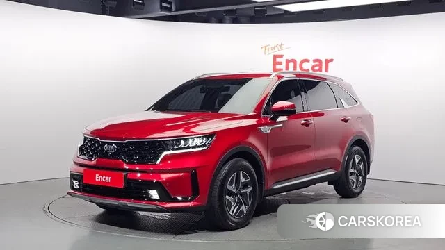 Kia Sorento 4th Generation 2021 Красный из Кореи