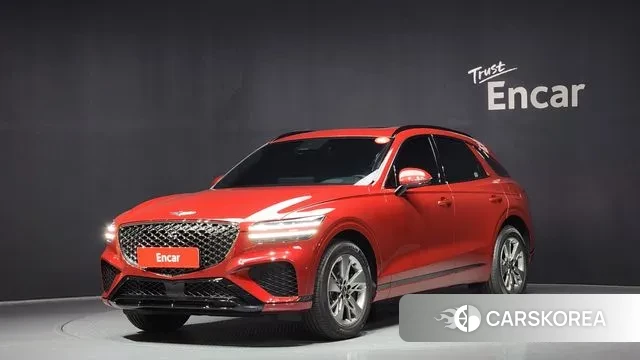 Genesis GV70 2021 Красный из Кореи