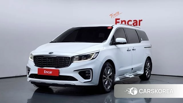 Kia The New Carnival 2018 Белый из Кореи