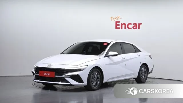 Hyundai The New Avante (CN7) 2024 Белый из Кореи