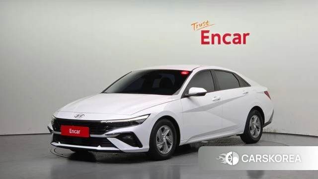 Hyundai The New Avante (CN7) 2023 Белый из Кореи