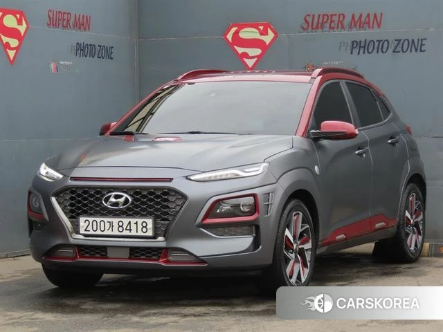 Hyundai Kona 2019 Серый из Кореи
