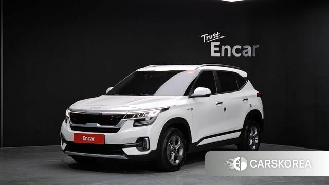 Kia Seltos 2022 Белый из Кореи