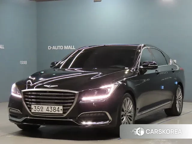 Genesis G80 2018 Черный из Кореи