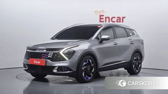 Kia Sportage 5th Generation 2023 Серебристо-серый из Кореи
