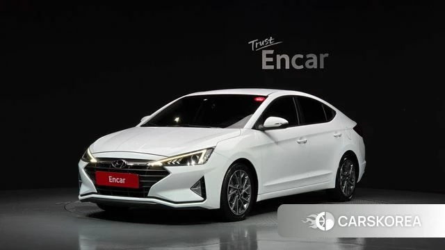 Hyundai The New Avante AD 2019 Белый из Кореи