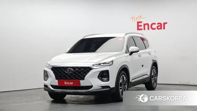 Hyundai Santa Fe TM 2019 Белый из Кореи