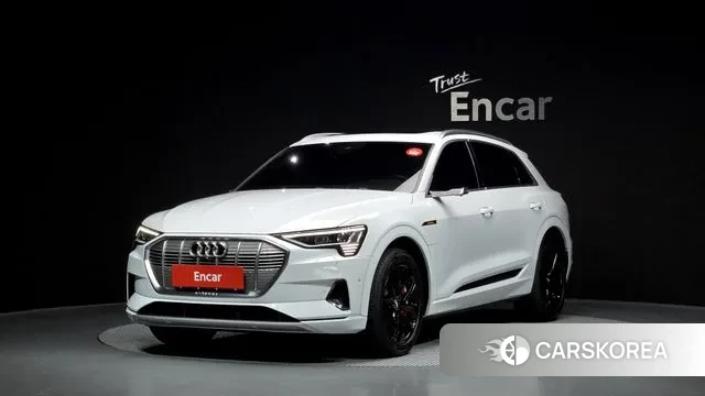 Audi e-Tron 2020 Белый из Кореи
