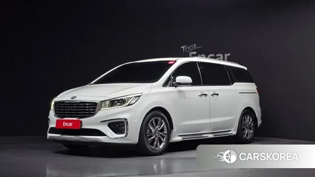 Kia The New Carnival 2020 Белый из Кореи