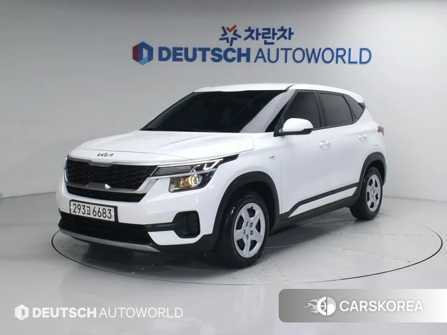 Kia Seltos 2021 Белый из Кореи