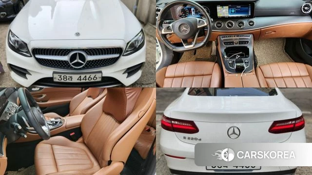 Mercedes-Benz E-Class W213 2018 Белый из Кореи