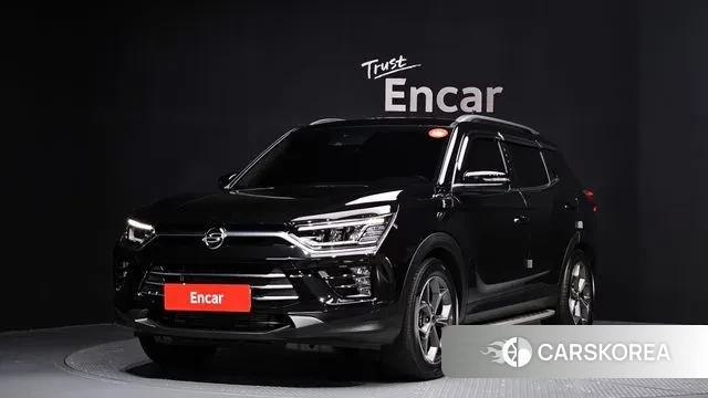 Ssangyong Beautiful Korando 2019 Черный из Кореи