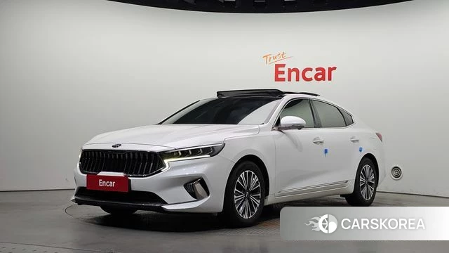 Kia K7 Premier Hybrid 2019 Белый из Кореи