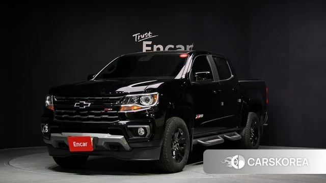 Chevrolet (GM Daewoo) Real New Colorado 2022 Черный из Кореи