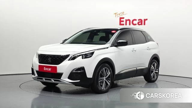 Peugeot 3008 second generation 2021 Белый из Кореи