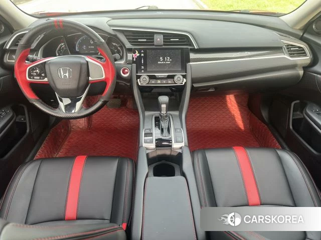 Honda Civic 2021 Красный из Китая